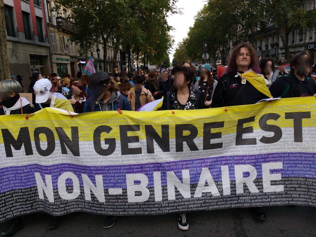 Prise de parole non-binaire à l'ExisTransInter 2019