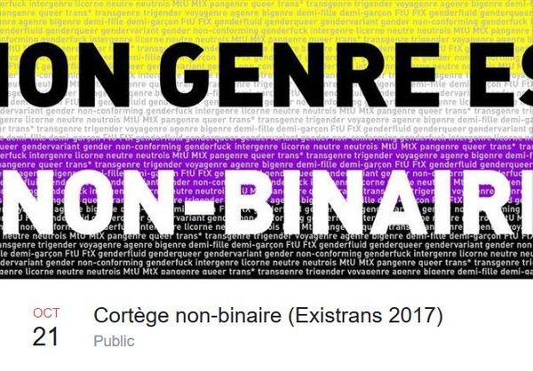 Marche de l'ExisTrans - 21 octobre 2017 - Paris