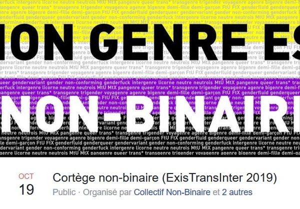 Marche de l'ExisTransInter - 19 octobre 2019 - Paris